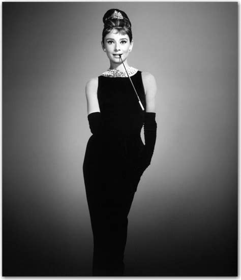 audrey hepburn coco chanel little black dress|Audrey Hepburn dresses.